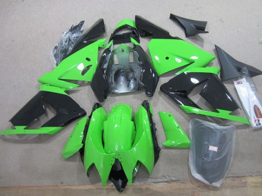 Negro Verde Carenado Moto ZX10R 03-05
