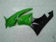 Negro Verde Kit Carenado Inyección ZX6R 09-12