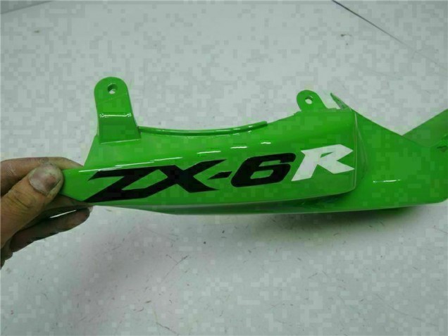 Negro Verde Kit Carenado Inyección ZX6R 09-12