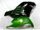 Negro Verde Kit Carenado Moto ZX14R ZZR 1400 12-21 Negro Verde Kit Carenado Moto ZX14R ZZR 1400 12-21