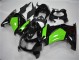 Negro Verde Kit Completo Carenado Moto EX250 08-12 Negro Verde Kit Completo Carenado Moto EX250 08-12