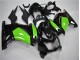 Negro Verde Kit Completo Carenado Moto EX250 08-12 Negro Verde Kit Completo Carenado Moto EX250 08-12