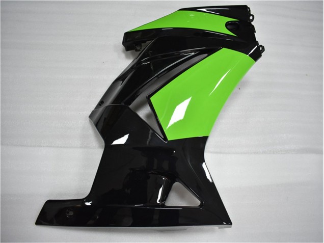 Negro Verde Kit Completo Carenado Moto EX250 08-12 Negro Verde Kit Completo Carenado Moto EX250 08-12