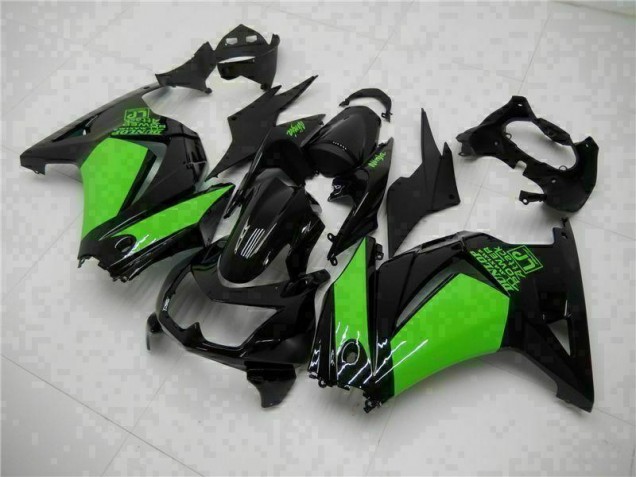 Negro Verde Ninja Carenado Moto EX250 08-12 Negro Verde Ninja Carenado Moto EX250 08-12