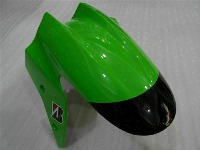 Negro Verde Plástico Moto EX250 08-12