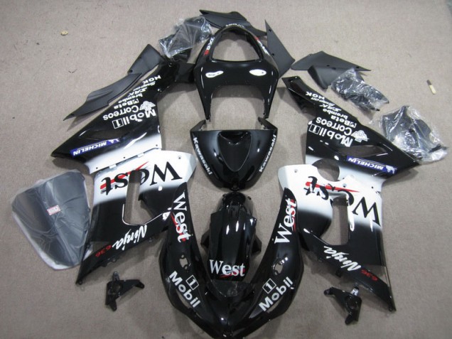 Negro West Mobil Ninja 636 Carenado Moto ZX6R 05-06 Negro West Mobil Ninja 636 Carenado Moto ZX6R 05-06