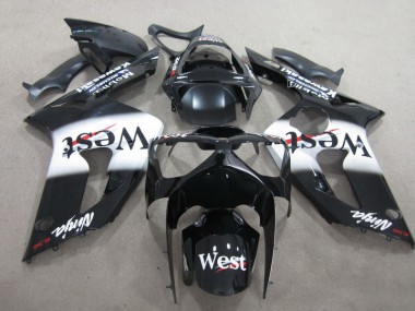 Negro West Ninja 636 Carenado Moto ZX6R 03-04