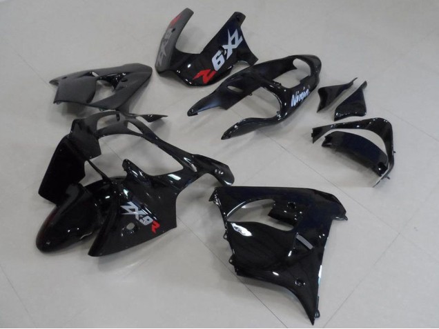 Negro con Gris Calcomanías Carenado Moto ZX9R 00-01 Negro con Gris Calcomanías Carenado Moto ZX9R 00-01
