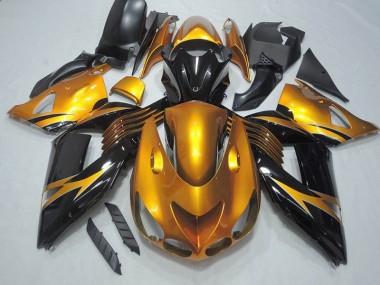 Oro Negro Carenado Moto ZX14R ZZR 1400 06-11