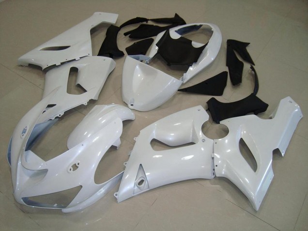 Oscuro Blanco Perla Carenado Moto ZX6R 05-06 Oscuro Blanco Perla Carenado Moto ZX6R 05-06