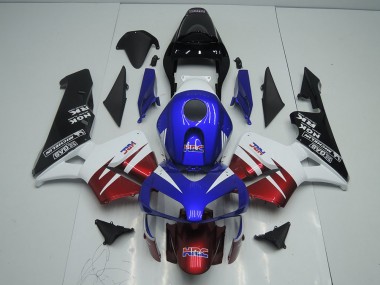 Oscuro Rojo Azul Carenado Moto CBR 600 RR 03-04