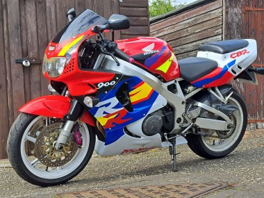 Online Blanco Rojo Azul Amarillo Carenado Moto Honda CBR900RR 893 1996-1997