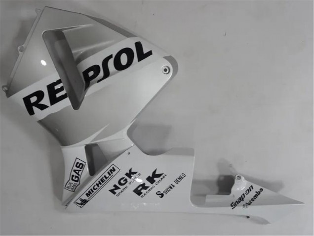 Plata Blanco Negro Repsol Carenado Moto CBR 600 RR 03-04 Plata Blanco Negro Repsol Carenado Moto CBR 600 RR 03-04