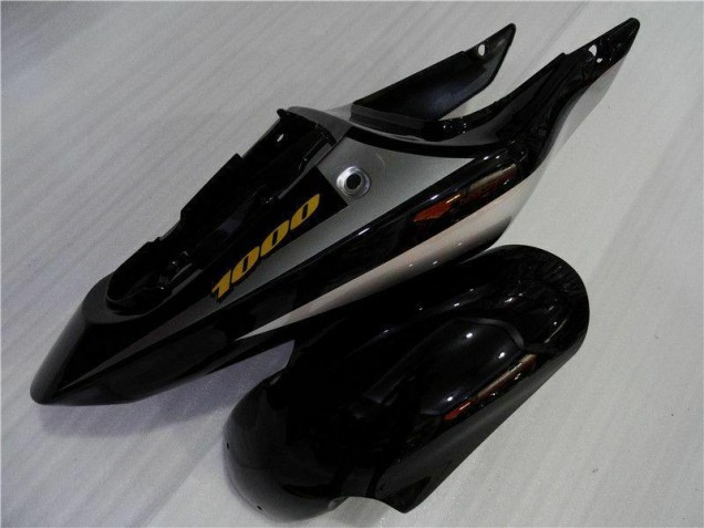 Plata Negro Carenado Moto GSXR 1000 K1 00-02 Plata Negro Carenado Moto GSXR 1000 K1 00-02