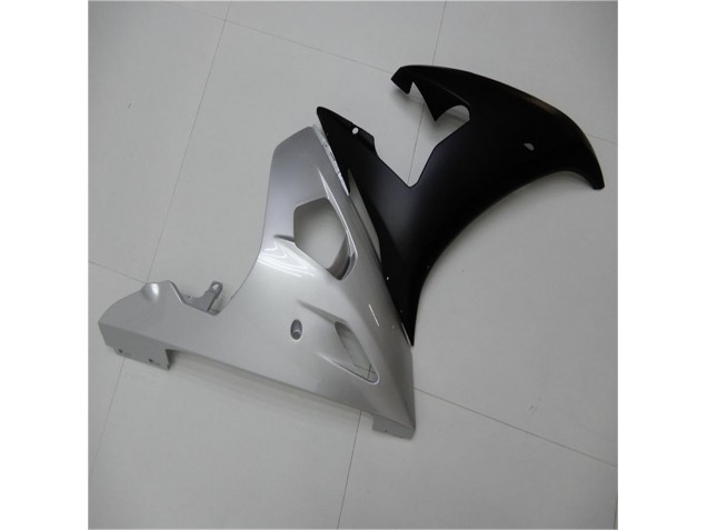 Plata Negro Carenado Moto R6 03-05 Plata Negro Carenado Moto R6 03-05