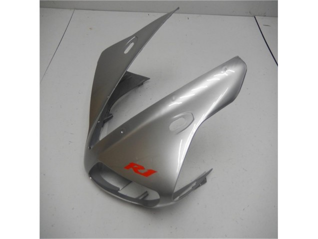 Plata Negro Plástica Moto R1 02-03