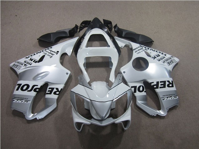 Plata Repsol Carenado Moto CBR 600 F4i 01-03 Plata Repsol Carenado Moto CBR 600 F4i 01-03