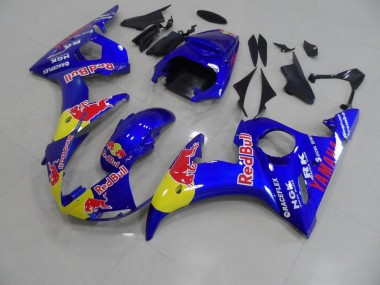 Red Bull Carenado Moto R6 03-05
