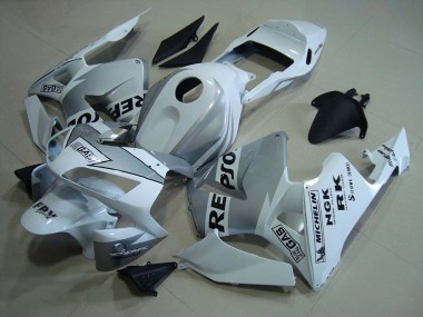 Repsol Blanco Plata Carenado Moto CBR 600 RR 03-04
