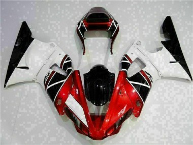 Rojo ABS Kits Carenado Moto R1 00-01