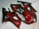 Rojo ABS Moto Plástica GSXR 1000 K3 03-04 Rojo ABS Moto Plástica GSXR 1000 K3 03-04