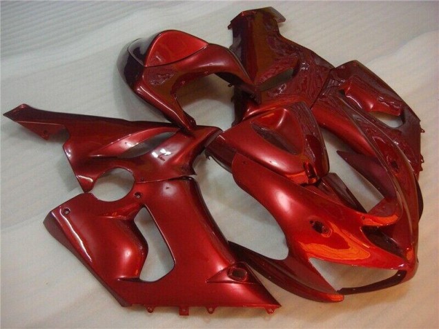 Rojo ABS Moto Plástico ZX6R 05-06 Rojo ABS Moto Plástico ZX6R 05-06