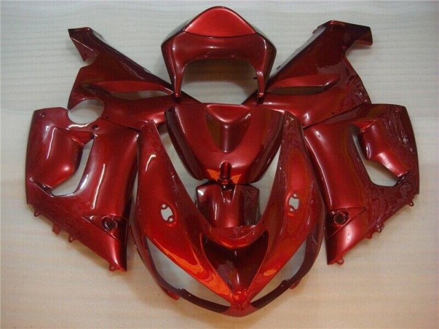 Rojo ABS Moto Plástico ZX6R 05-06 Rojo ABS Moto Plástico ZX6R 05-06