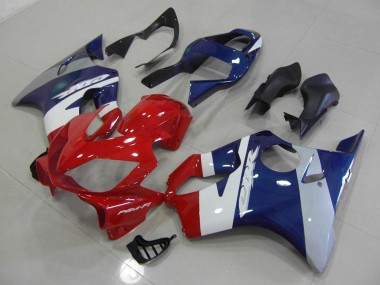Rojo Azul Plata Carenado Moto CBR 600 F4i 01-03