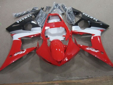 Rojo Blanco Kits Completo Carenado Moto R6 03-05