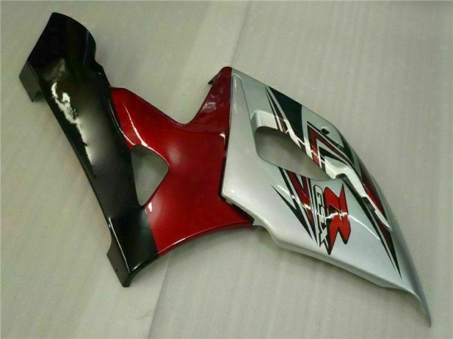 Rojo Blanco Moto Plástica GSXR 1000 K5 05-06 Rojo Blanco Moto Plástica GSXR 1000 K5 05-06