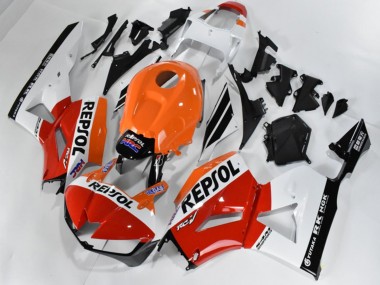 Rojo Blanco Naranja Repsol Carenado Moto CBR 600 RR 13-21