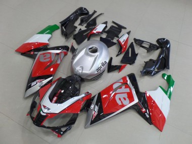 Rojo Blanco Negro Carenado Moto RS 125 06-11