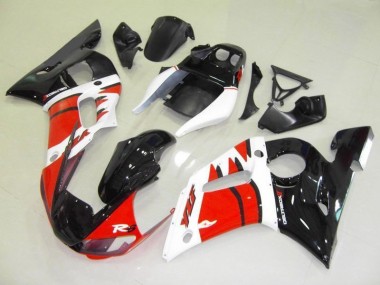 Rojo Blanco Negro Carrocería Motocicletas R6 98-02