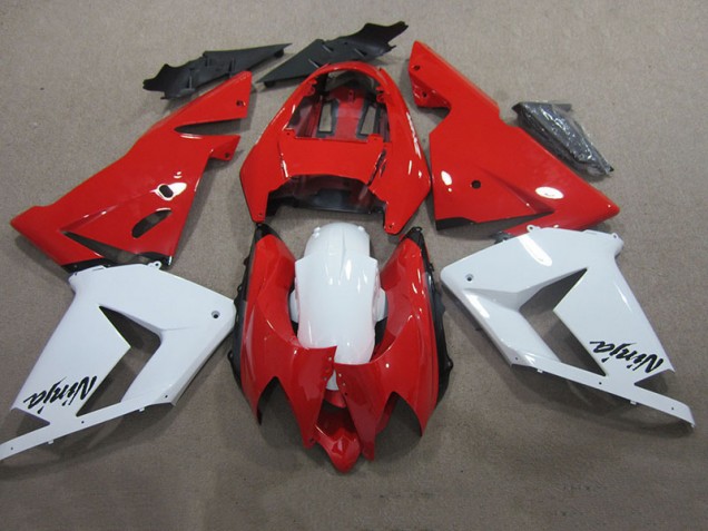 Rojo Blanco Ninja Carenado Moto ZX10R 03-05 Rojo Blanco Ninja Carenado Moto ZX10R 03-05