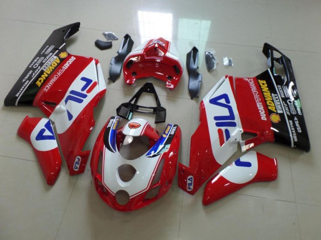 Rojo Fila Carenado Moto Ducati 749 999 03-04 Rojo Fila Carenado Moto Ducati 749 999 03-04