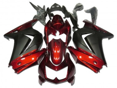 Rojo Gris Carenado Moto EX250 08-12