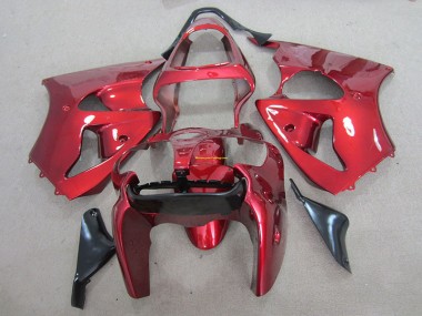 Rojo Kit Carenado Moto ZX6R 00-02