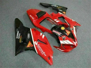 Rojo Kit Completo Carenado Moto R1 00-01