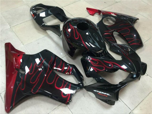 Rojo Llama ABS Moto Plástico CBR 600 F4i 01-03 Rojo Llama ABS Moto Plástico CBR 600 F4i 01-03