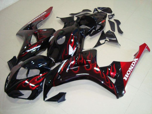 Rojo Llama Carenado Moto CBR 1000 RR 06-07 Rojo Llama Carenado Moto CBR 1000 RR 06-07