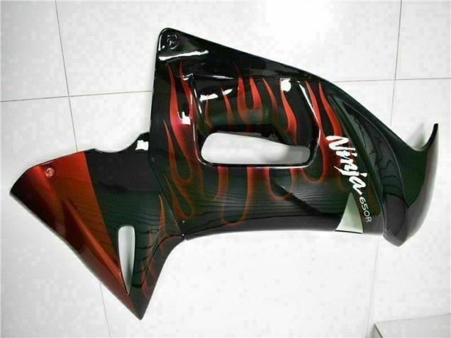 Rojo Llama Carenado Moto EX650 06-08