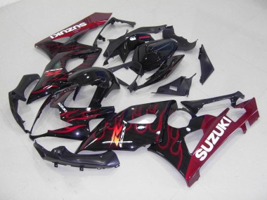 Rojo Llama Carenado Moto GSXR 1000 K5 05-06