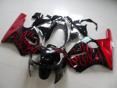 Rojo Llama Carenado Moto ZX12R 00-01