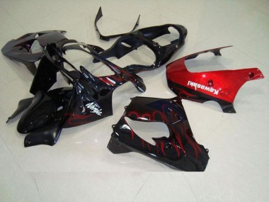 Rojo Llama Carenado Moto ZX9R 00-01