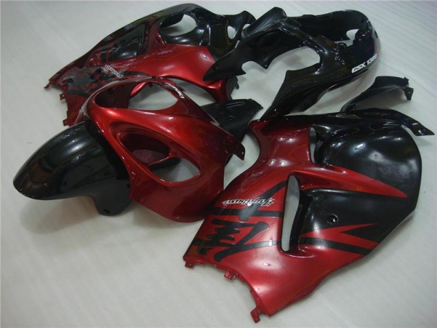 Rojo Negro ABS Carenado Motocicleta GSXR 1300 Hayabusa 96-07 Rojo Negro ABS Carenado Motocicleta GSXR 1300 Hayabusa 96-07