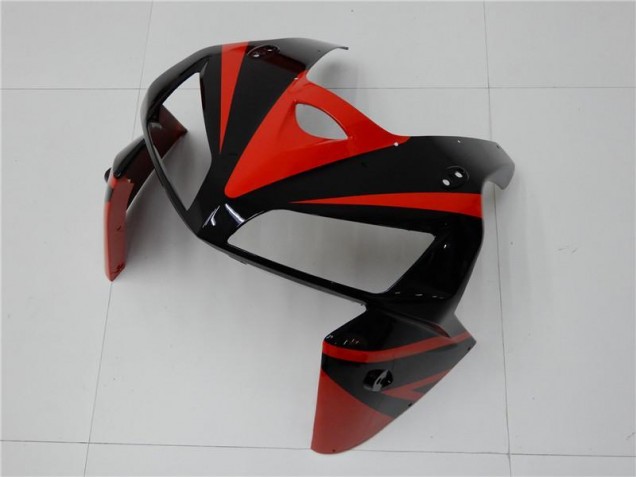 Rojo Negro ABS Moto Plástico CBR 600 RR 05-06 Rojo Negro ABS Moto Plástico CBR 600 RR 05-06