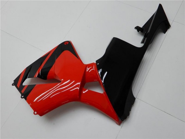 Rojo Negro ABS Moto Plástico CBR 600 RR 05-06 Rojo Negro ABS Moto Plástico CBR 600 RR 05-06