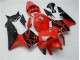 Rojo Negro ABS Moto Plásticos CBR 600 RR 05-06 Rojo Negro ABS Moto Plásticos CBR 600 RR 05-06