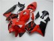 Rojo Negro ABS Moto Plásticos CBR 600 RR 05-06 Rojo Negro ABS Moto Plásticos CBR 600 RR 05-06