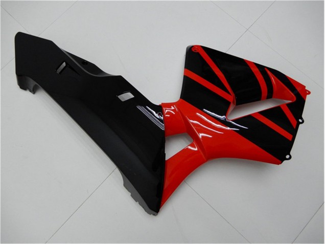 Rojo Negro ABS Moto Plásticos CBR 600 RR 05-06 Rojo Negro ABS Moto Plásticos CBR 600 RR 05-06